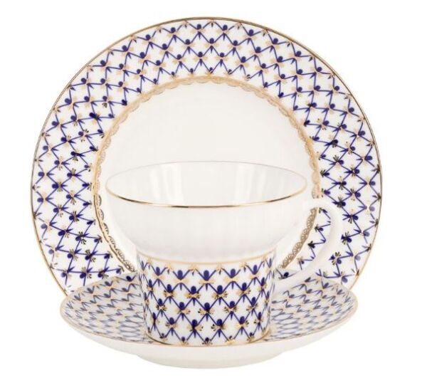 Çay Seti Wave Cobalt Net 1/3