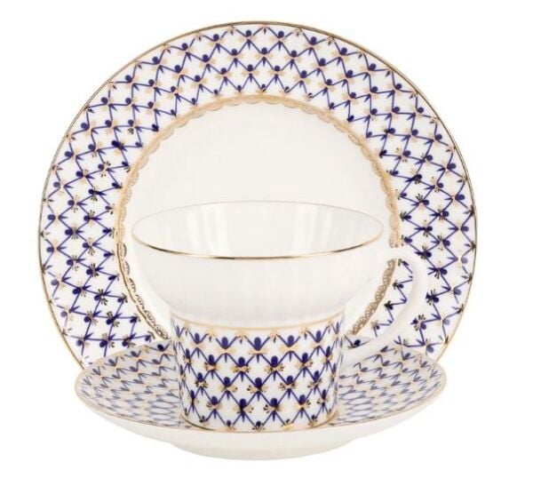 Çay Seti Wave Cobalt Net 1/3