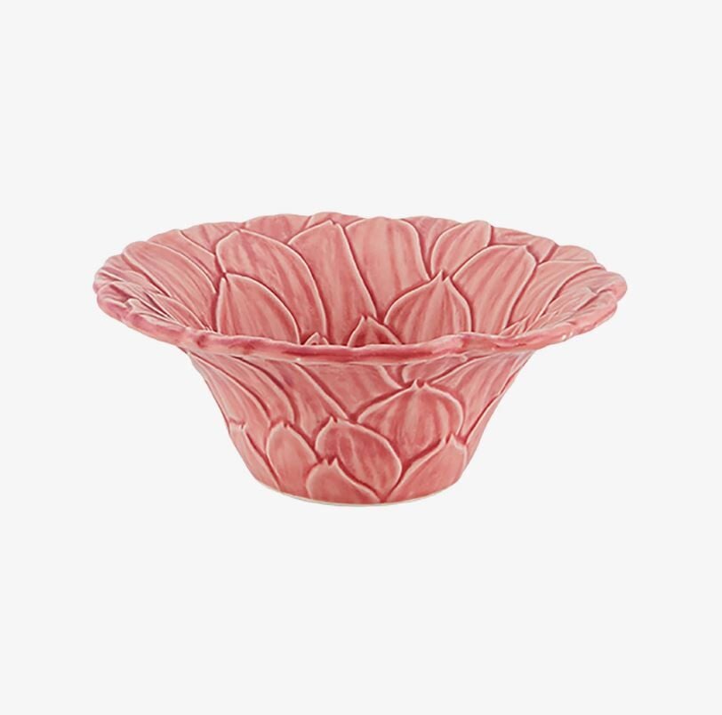 Pembe Seramik Servis Kasesi 16 Cm Maria Flor