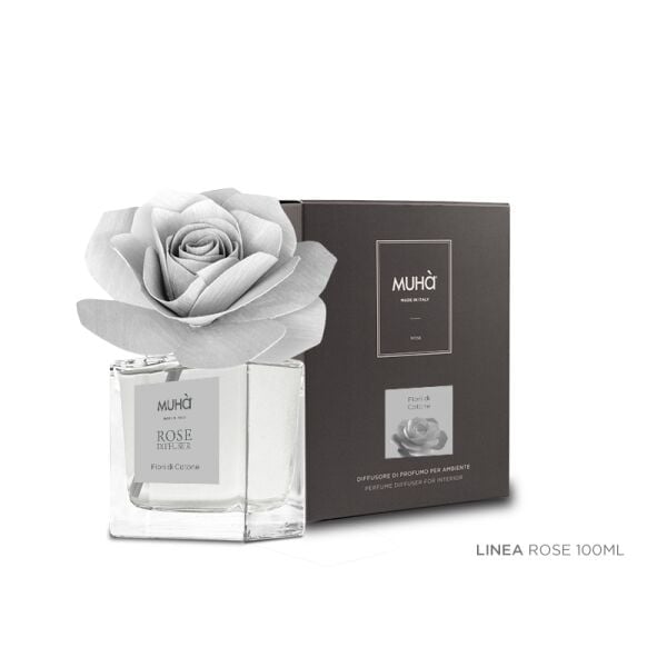 Rosa Room Freshener Diffuser Cotton Flowers 100 ml