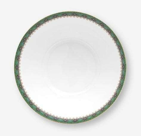 Mavi Porselen Kase 18 Cm