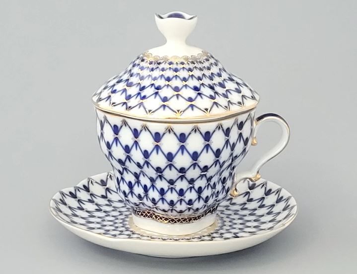 Kapaklı Çay Fincanı Gift-2 Cobalt net 1/3