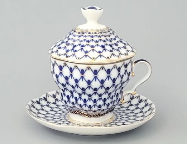 Kapaklı Çay Fincanı Gift-2 Cobalt net 1/3