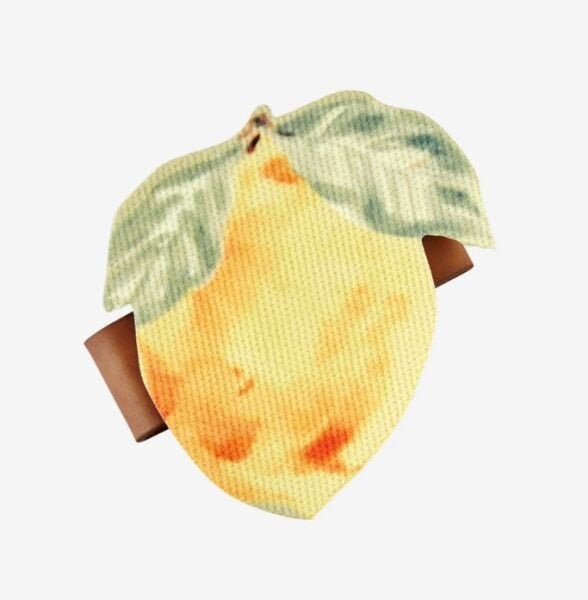 Turuncu Polyester Peçetelik 2 Parça Capri Collection