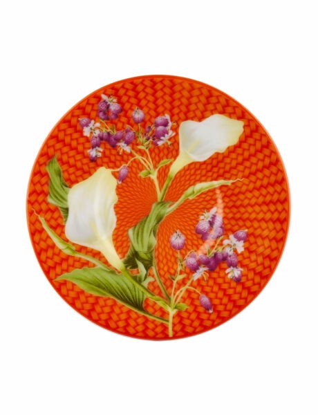 Fiore Turuncu Türk Kahvesi Fincanı