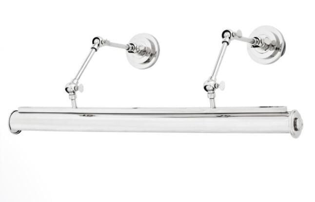 Duvar lambası 'Easy Living' - nikel - L