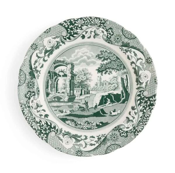 Heritage Green Italian Yemek tabağı 27 CM