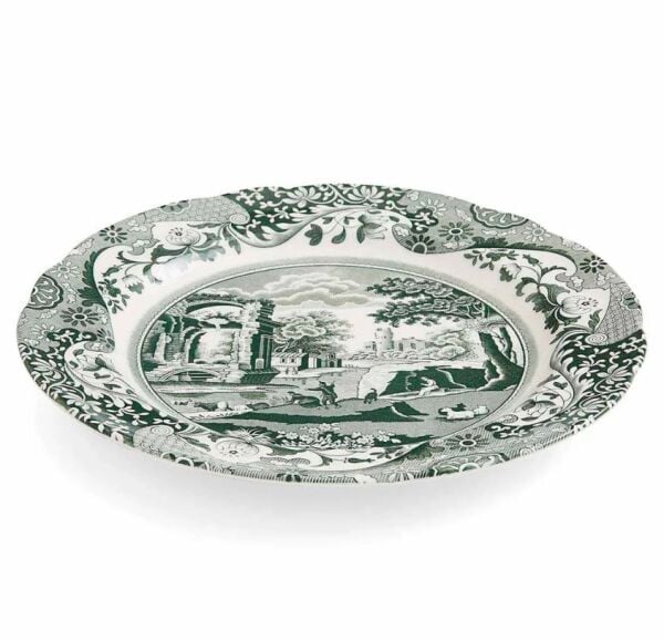 Heritage Green Italian Yemek tabağı 27 CM