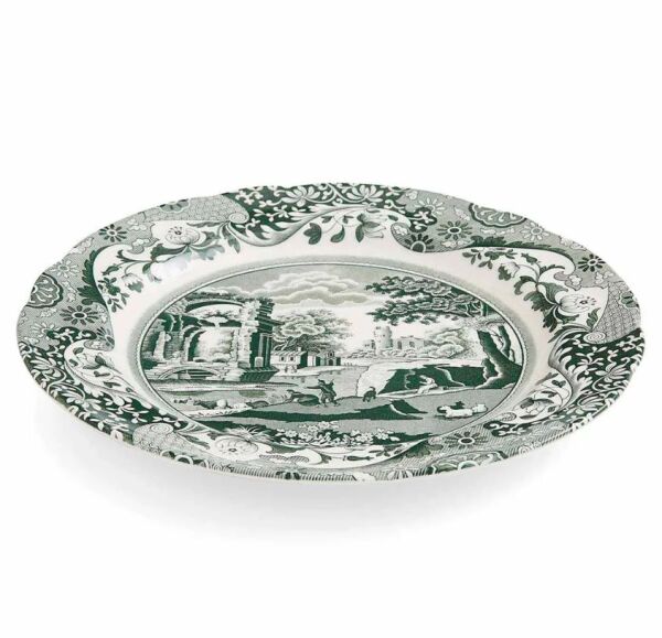 Heritage Green Italian Yemek tabağı 27 CM