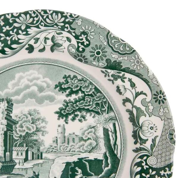 Heritage Green Italian Yemek tabağı 27 CM