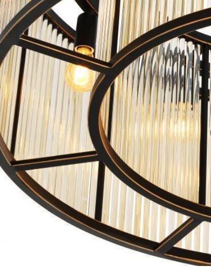 TAVAN LAMBASI BERNARDİ - BRONZ VURGU KAPLAMA