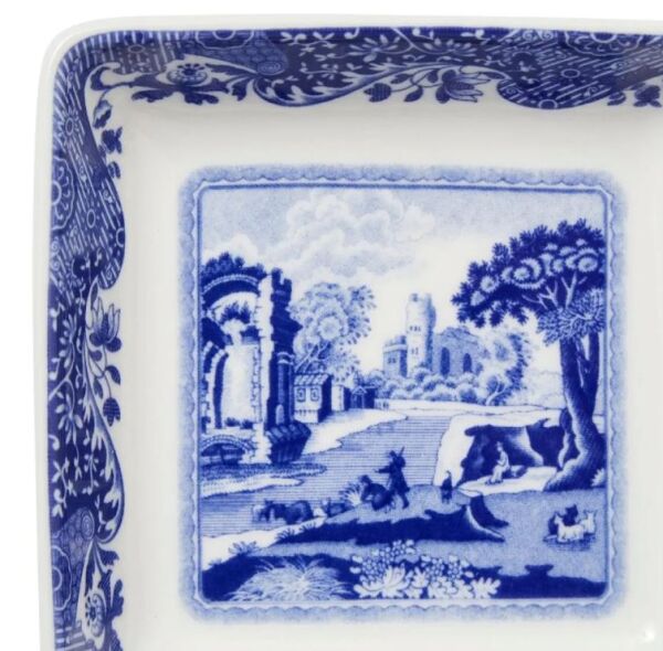 Blue Italian Kare Tabak 7,5 cm