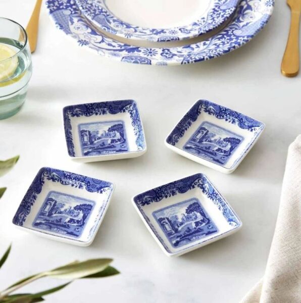 Blue Italian Kare Tabak 7,5 cm