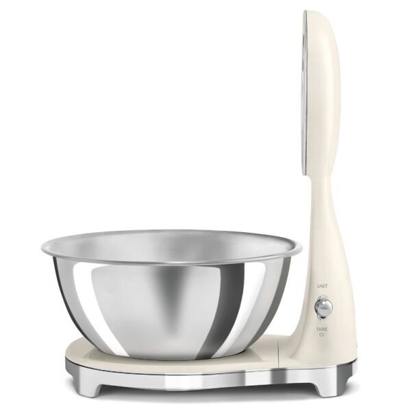 Retro Analog Mutfak Tartısı Krem