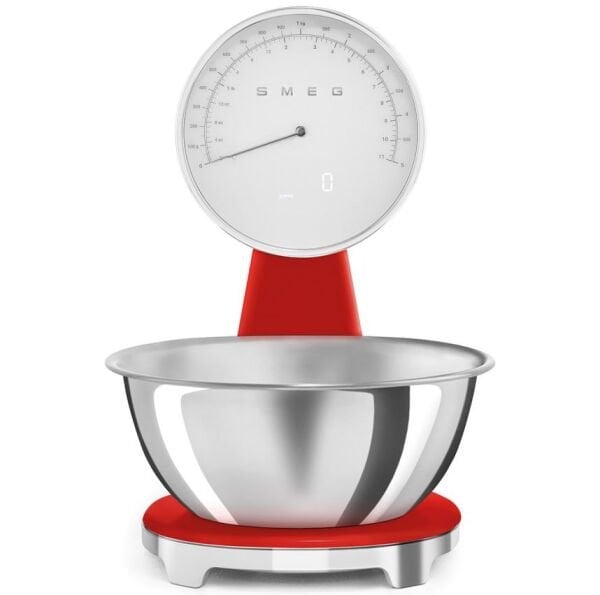 Retro Analog Mutfak Tartısı Kırmızı