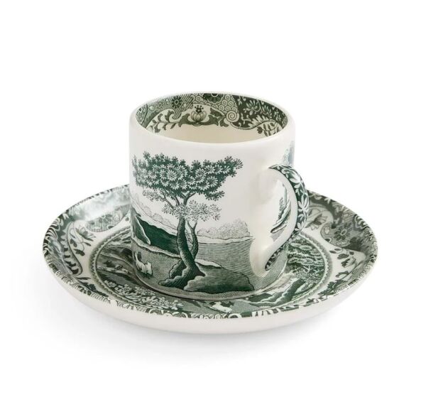 Heritage Green Italian Kahve fincanı 80 ML