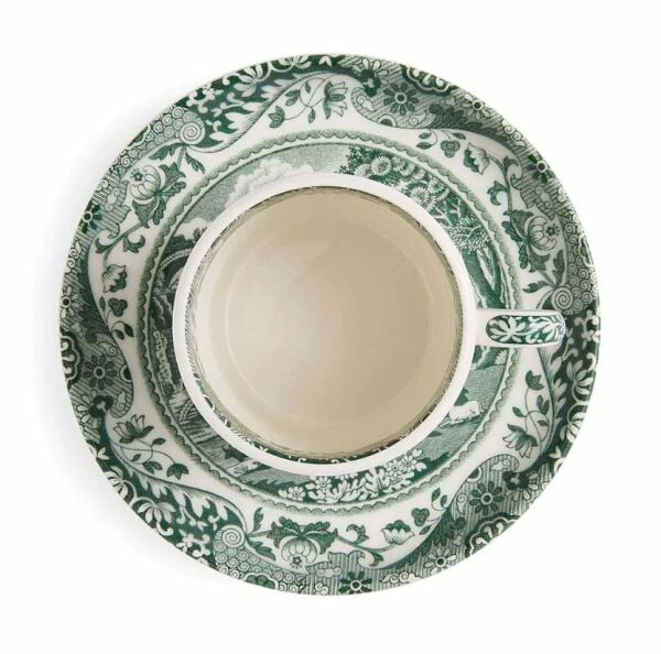 Heritage Green Italian Kahve fincanı 80 ML