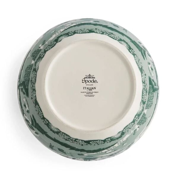 Heritage Green Italian Yuvarlak salata servis 29 CM
