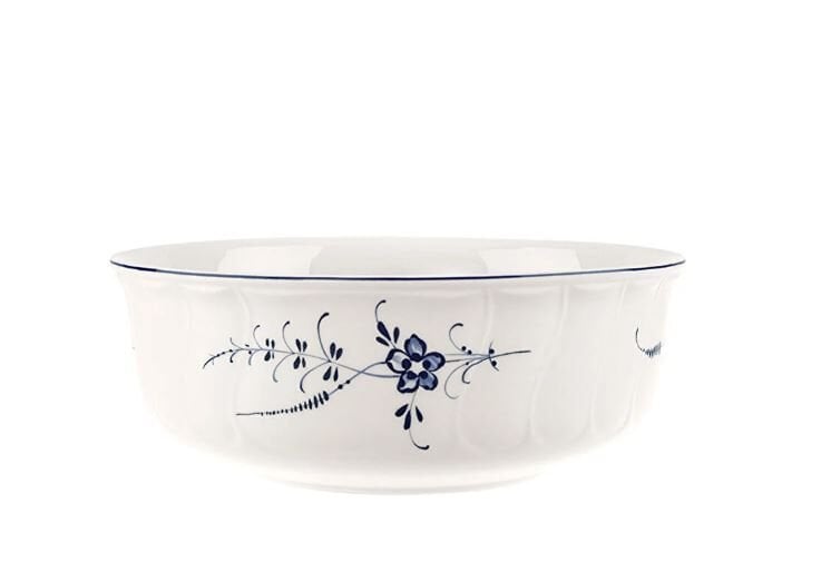 Old Luxembourg Blue Blanc Servis Kasesi 24 cm