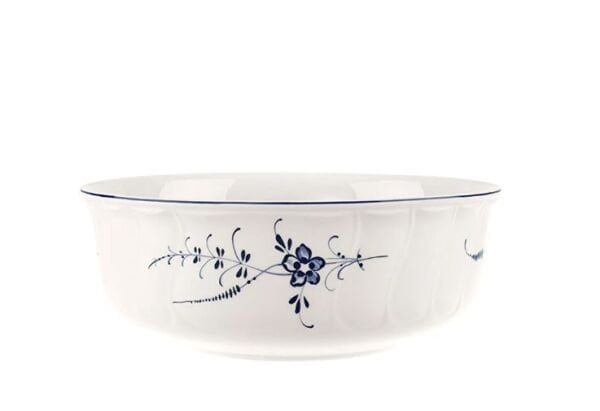 Old Luxembourg Blue Blanc Servis Kasesi 24 cm