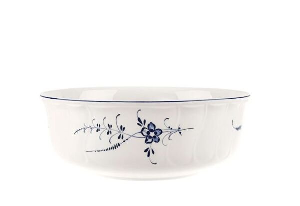 Old Luxembourg Blue Blanc Servis Kasesi 24 cm