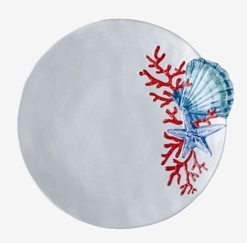 Beyaz Melamin Yemek Tabağı 28 Cm