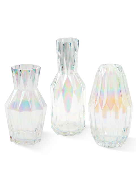 Glass Folds Vase - L
