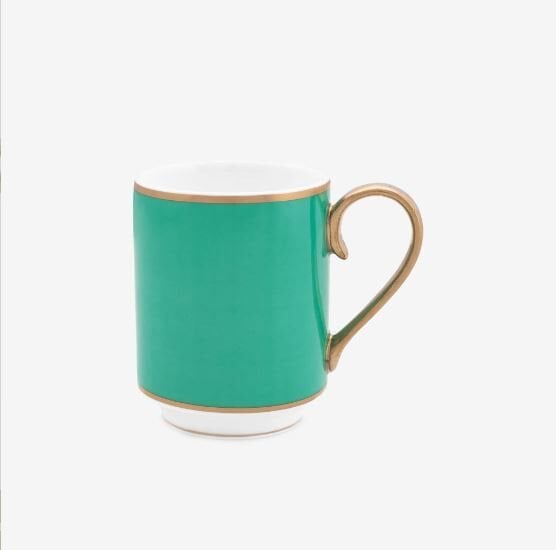 Yeşil Porselen Kupa 250 ml