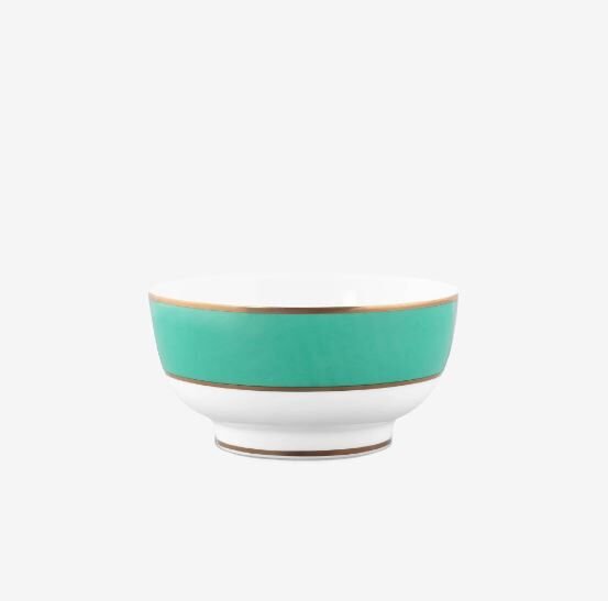 Yeşil Porselen Kase 12,5 cm