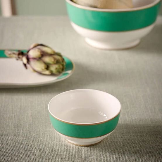 Yeşil Porselen Kase 12,5 cm