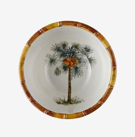 Beyaz Melamin Kase 15 Cm Bambu