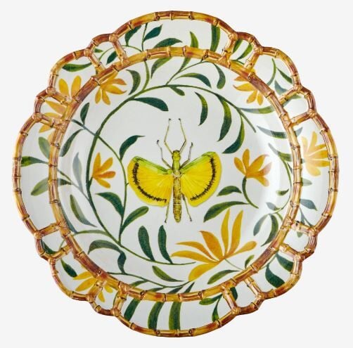 Beyaz Melamin Kase 38 Cm Bambu