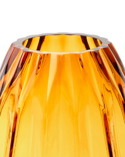 Glass Folds Vase - M