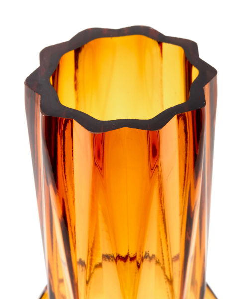 Glass Folds Vase - L