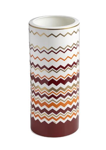 Iconic Turuncu Bordo Vazo 36 cm