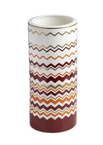 Iconic Turuncu Bordo Vazo 36 cm