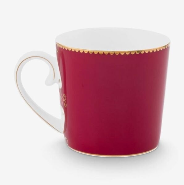 Kırmızı Porselen Kupa 150 Ml Love Birds Collection by Pip Studio
