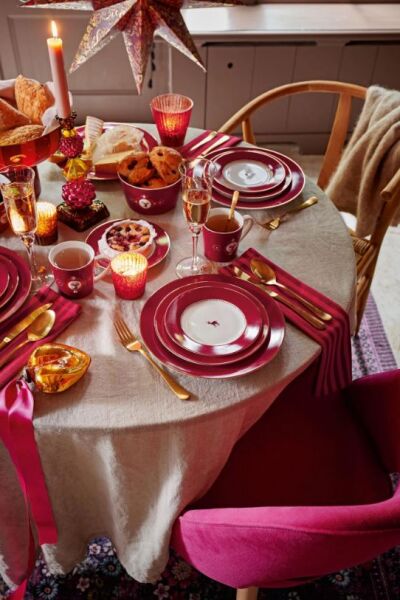 Kırmızı Porselen Kupa 150 Ml Love Birds Collection by Pip Studio