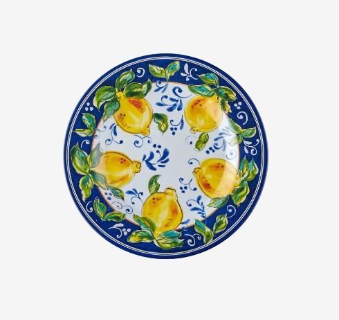 Mavi Melamin Kahvaltı Tabağı 23 Cm Capri Collection