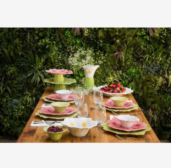 Beyaz Seramik Servis Kasesi 27 Cm Maria Flor