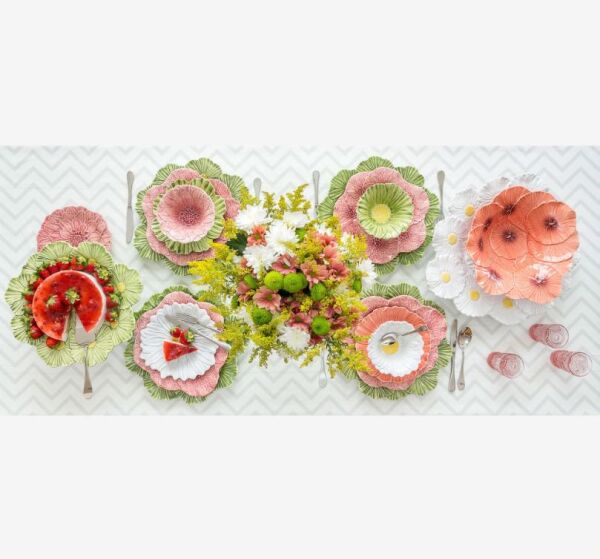Beyaz Seramik Servis Kasesi 27 Cm Maria Flor