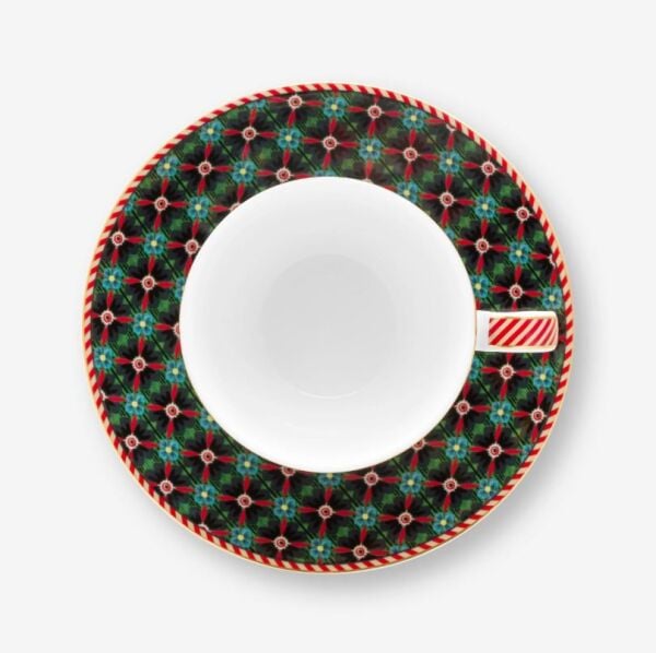 Berry Blues Mavi Porselen Kahve Fincanı 120 ML