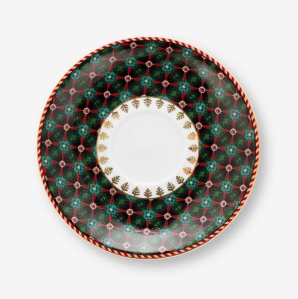 Berry Blues Mavi Porselen Kahve Fincanı 120 ML