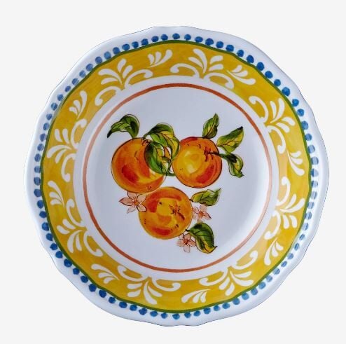 Sarı Melamin Kase 19 Cm Capri Collection