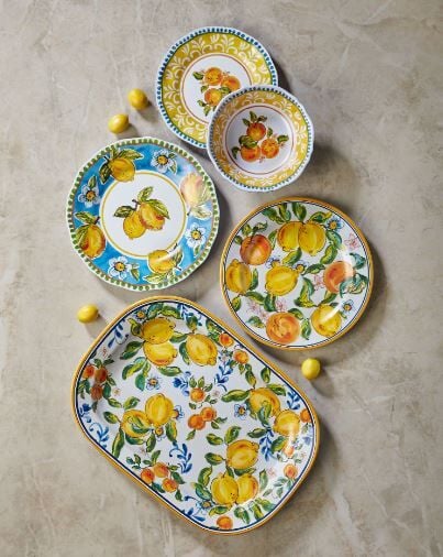 Sarı Melamin Kase 19 Cm Capri Collection