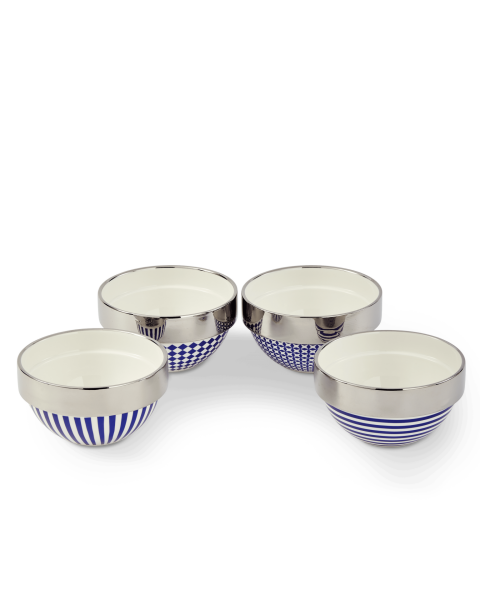 Aunty Bowls Set 4 14 cm