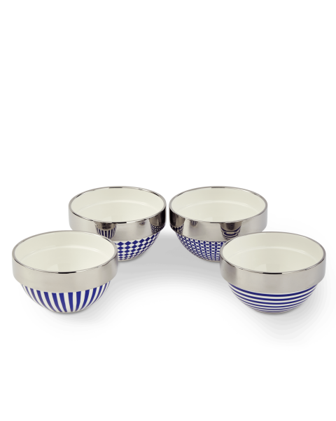 Aunty Bowls Set 4 14 cm