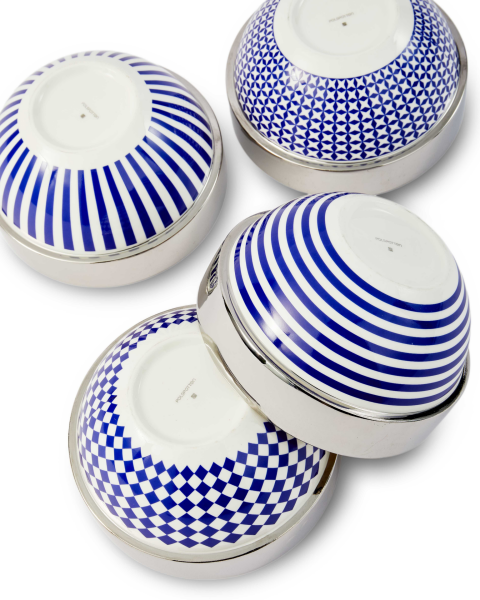 Aunty Bowls Set 4 14 cm