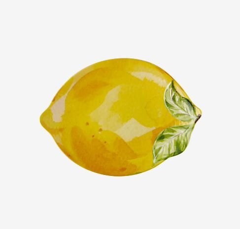 Sarı Melamin Servis Tabağı 28 Cm Capri