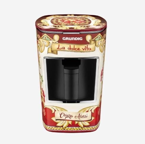Kırmızı Türk Kahvesi Makinesi Grundig La Dolce Vita